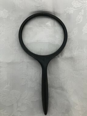 Vintage Bausch & Lomb Magnifying Glass 4" Handheld Made in USA